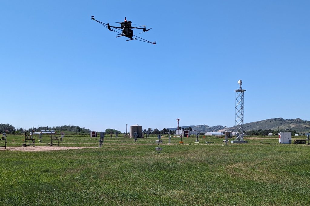 Drone-based emissions monitoring